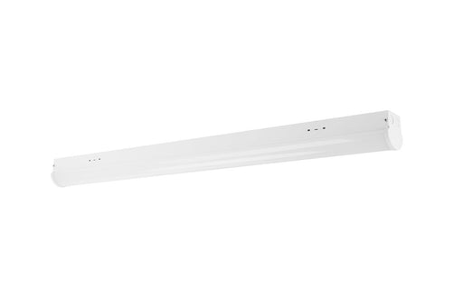 4 Ft. Led Linear Strip Light Fixture - 45W 6050 Lumens Replace T5Hox2 120-277V 0-10V Dimmable White
