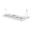 12600 Lumens - 90 Watt Linear Led High Bay 120-277V 0-10V Dimmable 320W Metal Halide Equal