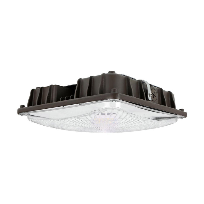 27W Led Parking Garage Canopy Light Fixture Replace 150W Metal Halide 3750 Lumens 120-277V 0-10V